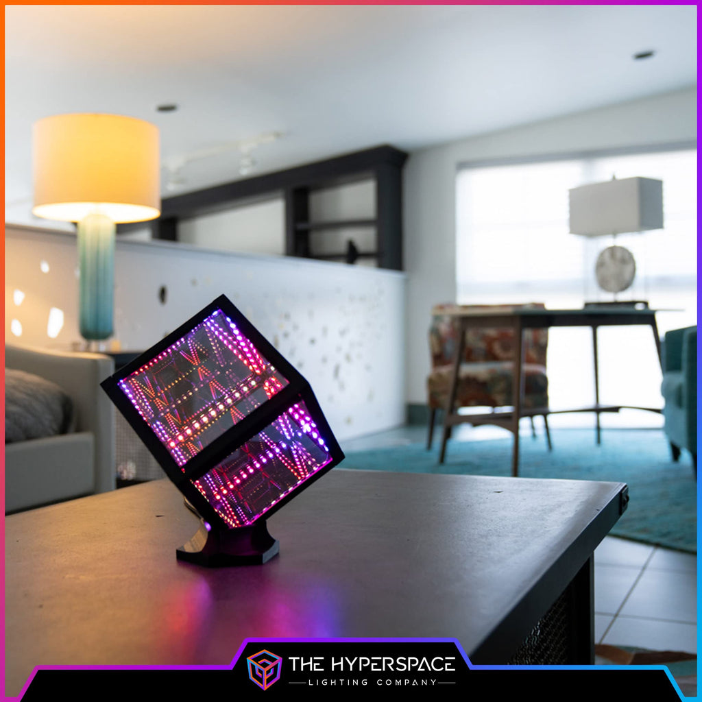Hyperspace Lighting Co. Infinity Mirror LED Lamp – 4 Sizes