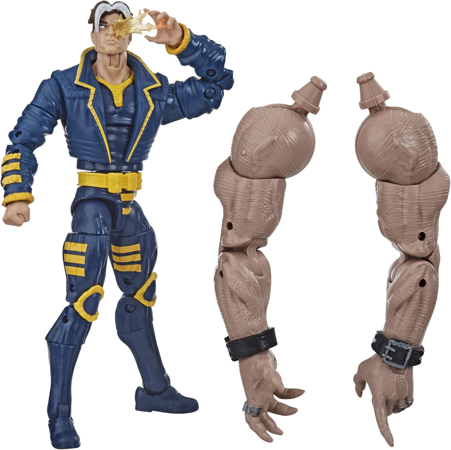 Marvel Hasbro Legends Series 6-inch Collectible X-Man Action Figure Toy X-Men: Age of Apocalypse Collection, Blue | Marvel Legends X-Men 6 Inch Action Figure BAF AOA Sugar Man - AOA X-Man