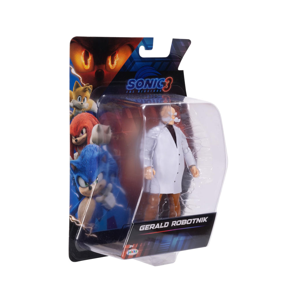 Sonic The Hedgehog – 5-Inch Shadow Action Figure – 20+ Points of Articulation – Official Collector Toy – Boys & Girls Ages 3+ | Sonic The Hedgehog Movie 5 Inch Action Figure Wave 1 - Shadow (Closed Mouth)