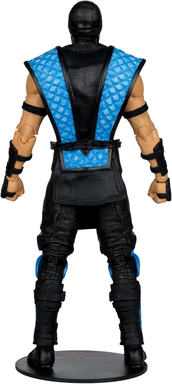 McFarlane Toys- Mortal Kombat Klassic Sub-Zero 7in Action Figure | Mortal Kombat Klassic 7 Inch Action Figure Wave 1 - Sub-Zero