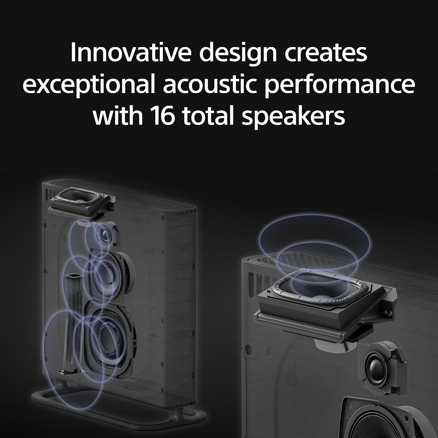 Sony BRAVIA Theater Quad 16-Speaker Home Theater Audio System HT-A9M2 | Dolby Atmos & DTS:X Surround Sound, 4 Wireless Speakers, 360 Spatial Sound Mapping, Room Calibration, Bluetooth, HDMI 2.1