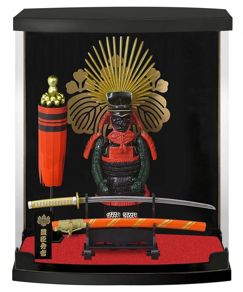 MEISTER JAPAN Samurai Figure Yamamoto Kansuke 8.3" w/Katana & Case | 1:10 scale armor honoring the Takeda strategist, with stand, flag & kakedai stand; dust-proof, gift for history fans - Flex Gamingproduct_type
