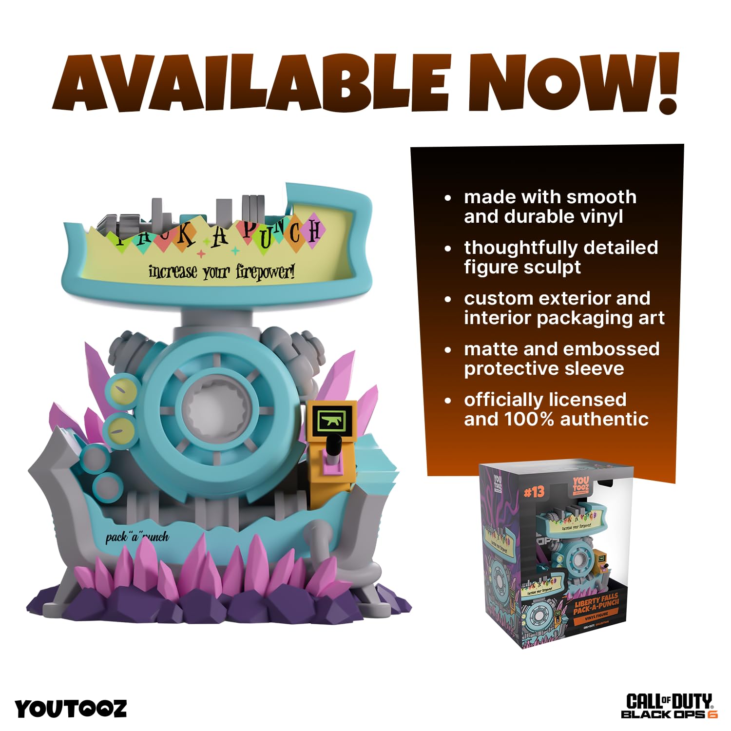 Youtooz Call of Duty Pack-a-Punch 5.3" Vinyl Figure - Flex Gamingproduct_type