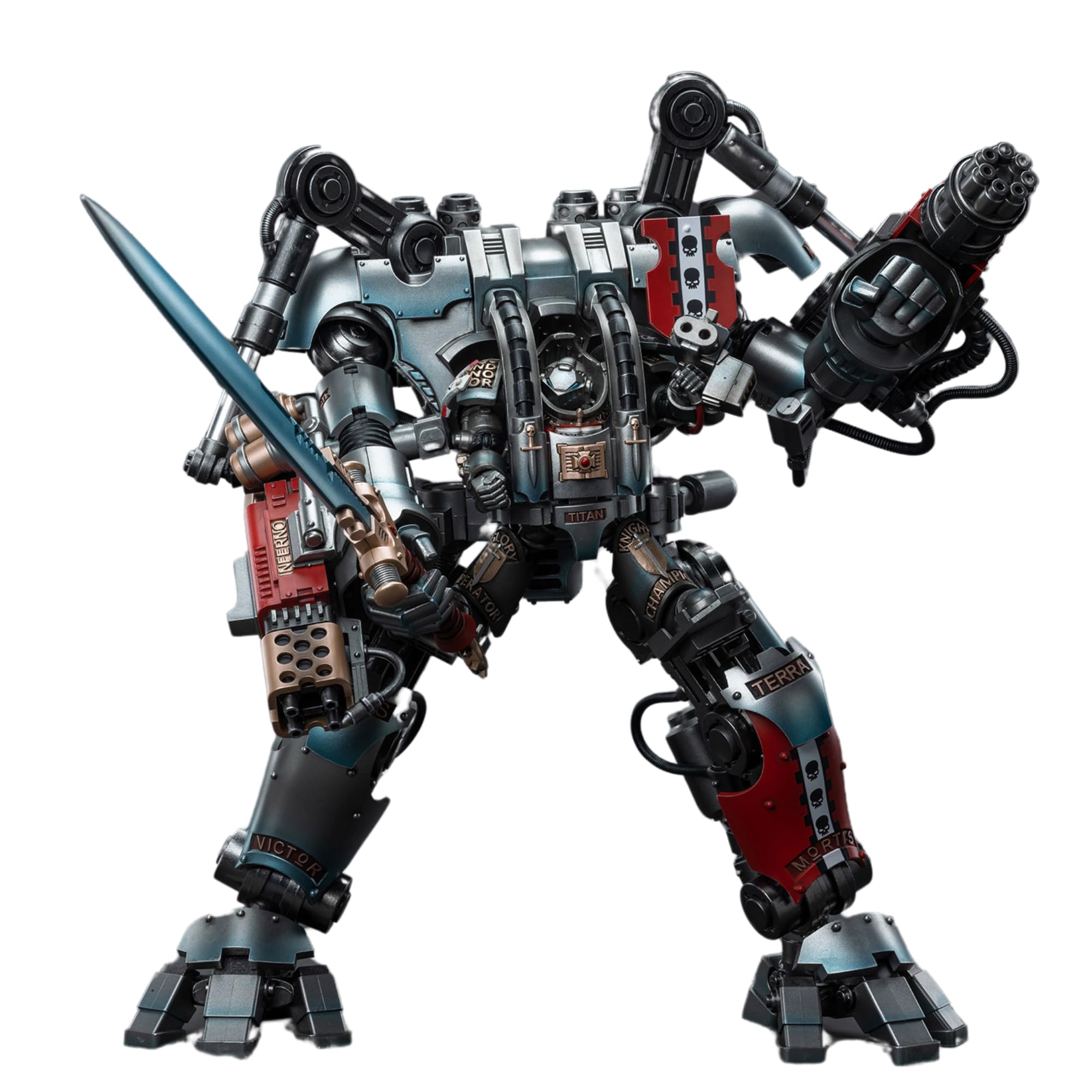 JOYTOY Action Figures 1/25 God of War 86-II Assault Anime Soldier Figure and Mecha PVC DIY Robot Collectible Military Model Collection