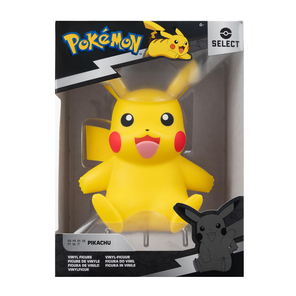 Pokemon Pikachu Select Vinyl Figure - 8-Inch Figure Made from Vinyl