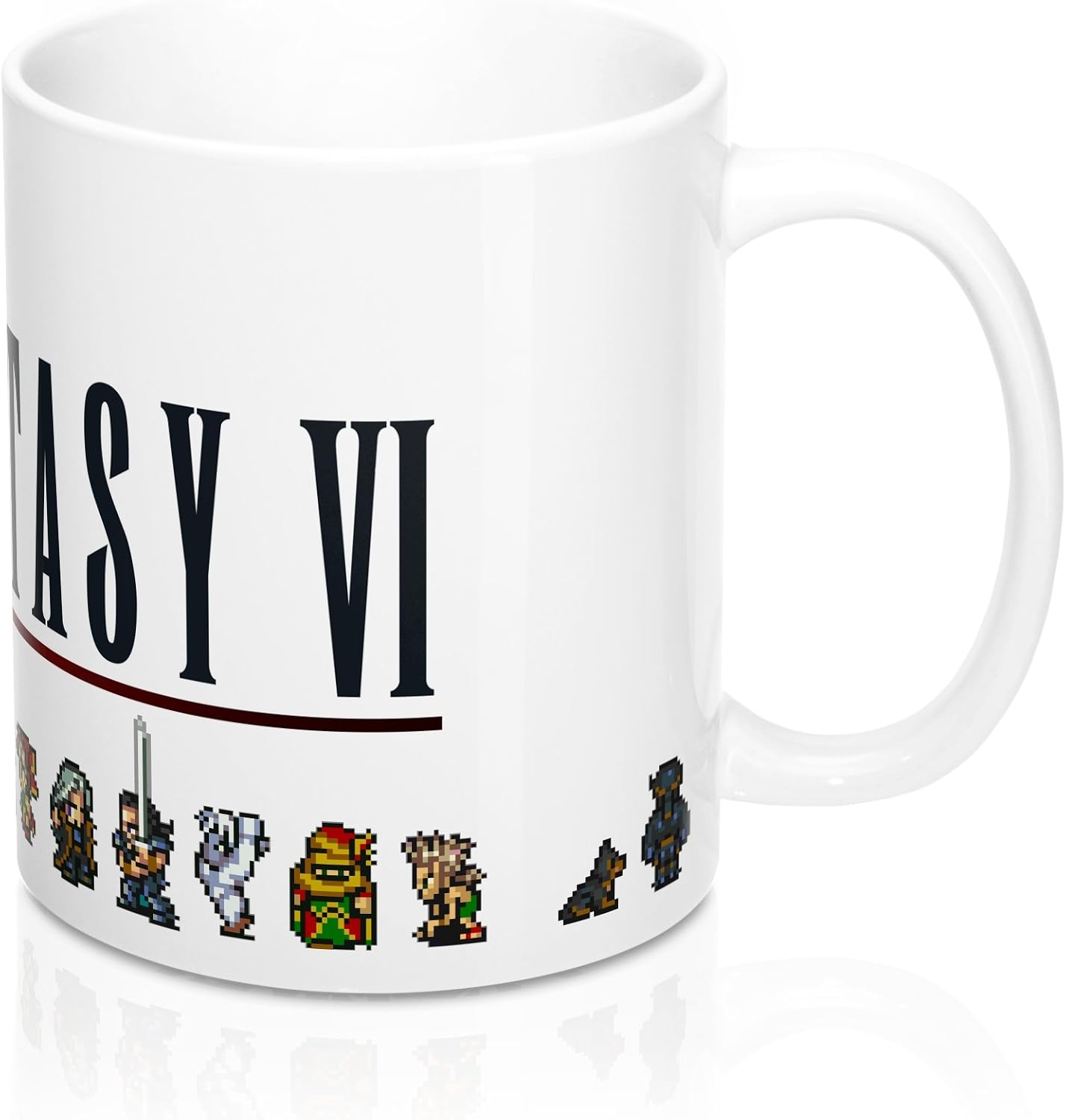 Elevate Your Morning with the Final Fantasy 6 Mug - Perfect for Fans of FF6 & FFVI - Flex Gamingproduct_type