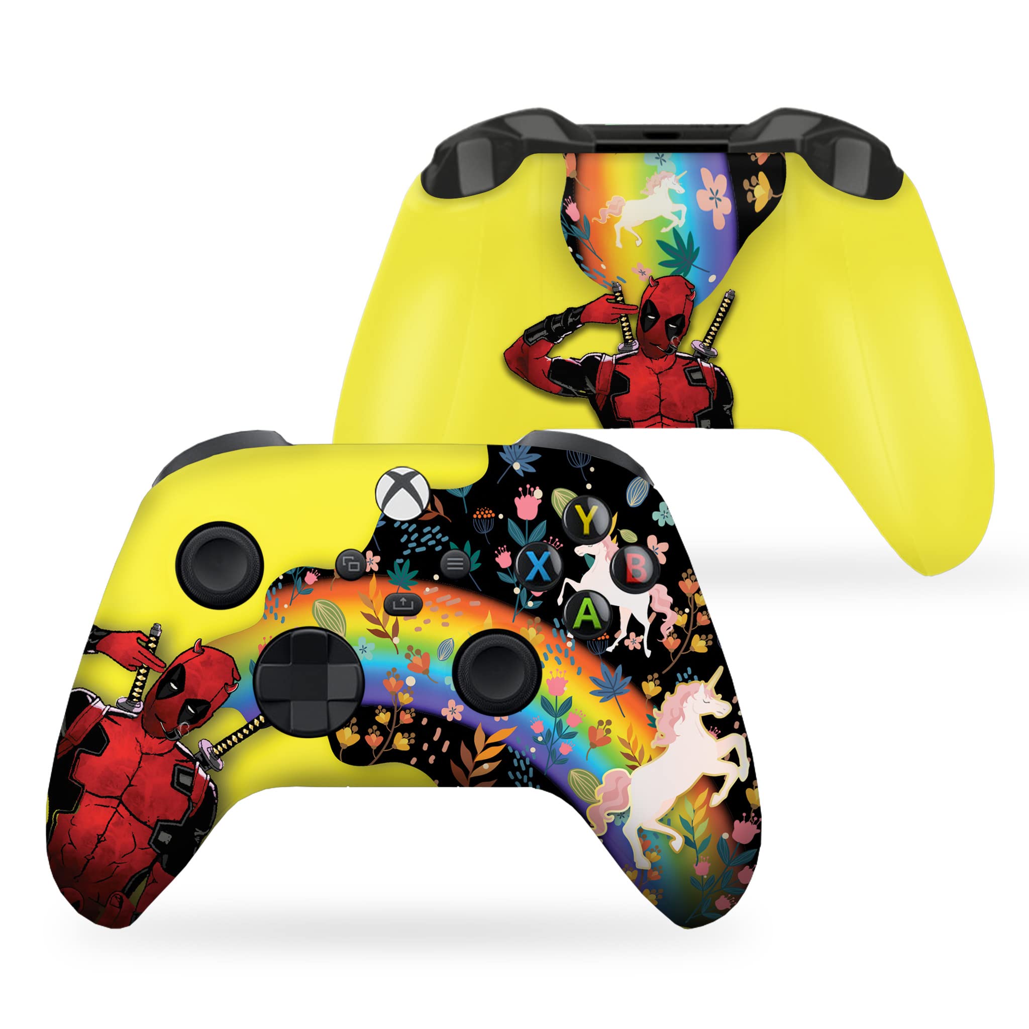 DreamController Go-Ku Custom X-box Controller Wireless compatible with X-box One/Series X/S Proudly Customized in USA with Permanent HYDRO-DIP Printing (NOT JUST A SKIN) - Flex Gamingproduct_type