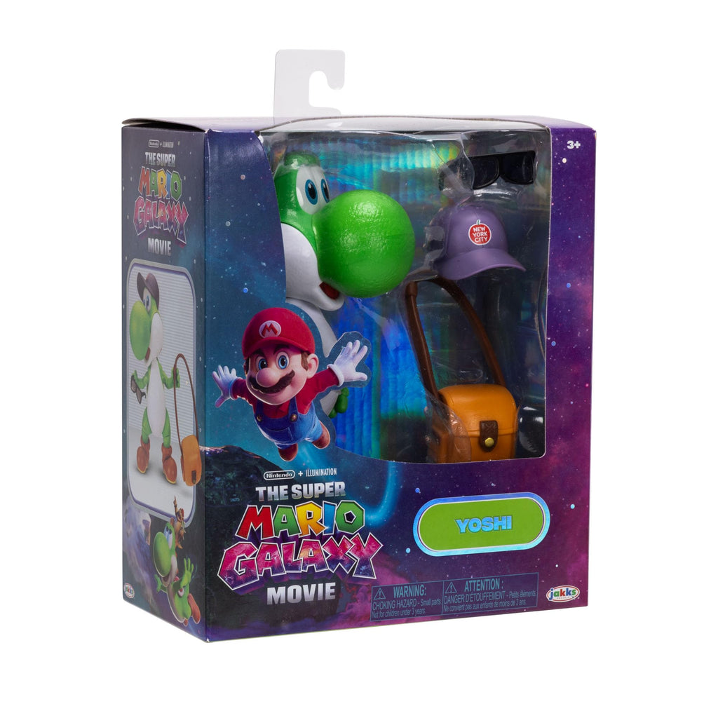 The Super Mario Galaxy Movie 5” Action Figures Series 1 – Bowser Jr. Figure with Paint Brush Accessory - Premium Details and 17 Points of Articulation