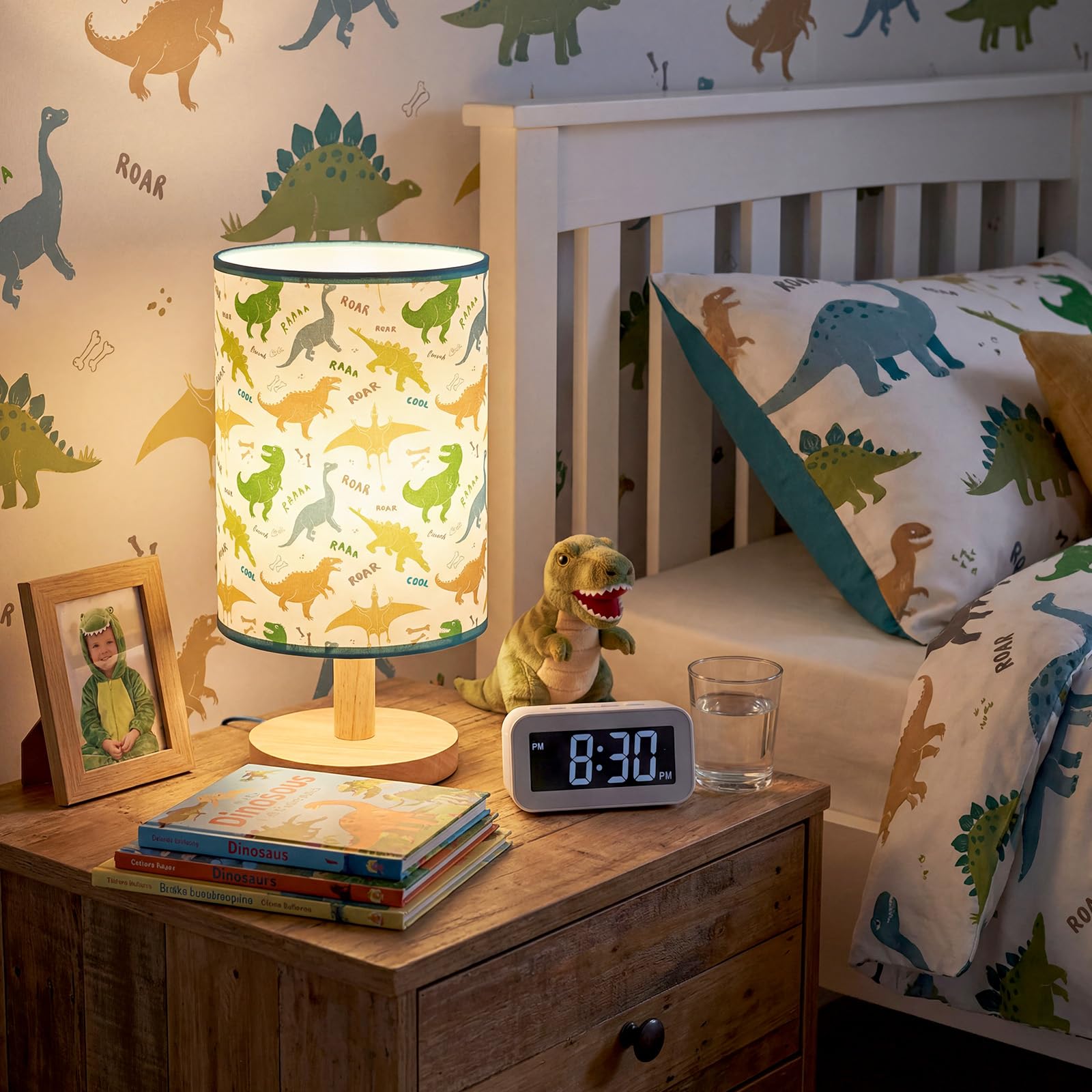 Glooglitter Linen Bedside Lamp – 21 Styles