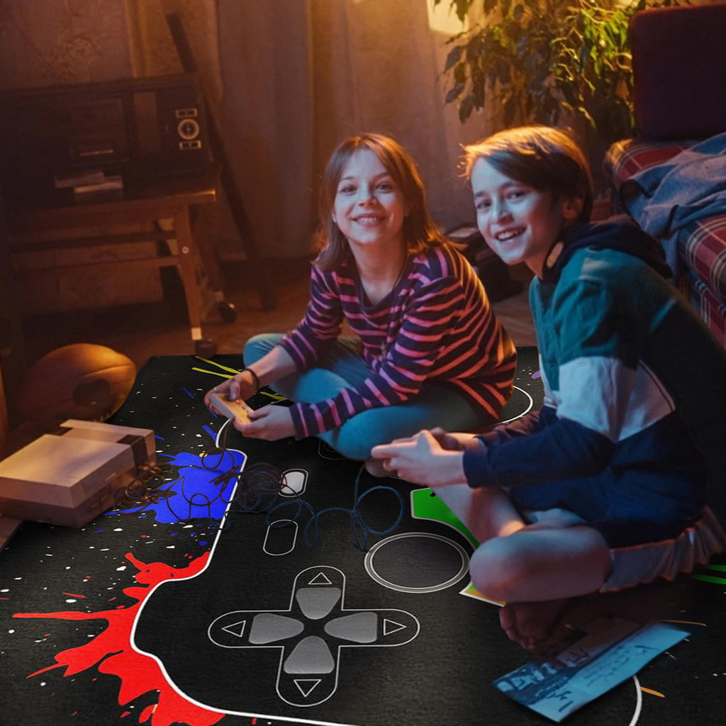 Gaming Chair Mat for Carpet Hardwood Tile Floor,36"x48" Gamer Rugs for Game Room, Under Desk Non Slip Gamer Rug,Low-Pile Game Room Rug,Rubber Backing Large Gaming Chair Floor Mat,Green Honeycomb - Flex Gamingproduct_type