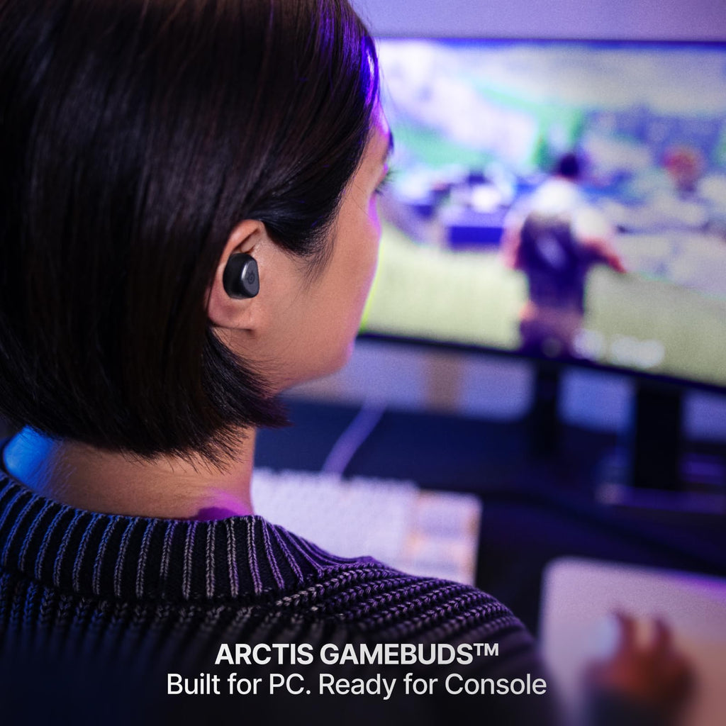 SteelSeries Arctis GameBuds Wireless Gaming Earbuds – 2 Platforms & 2 Colors