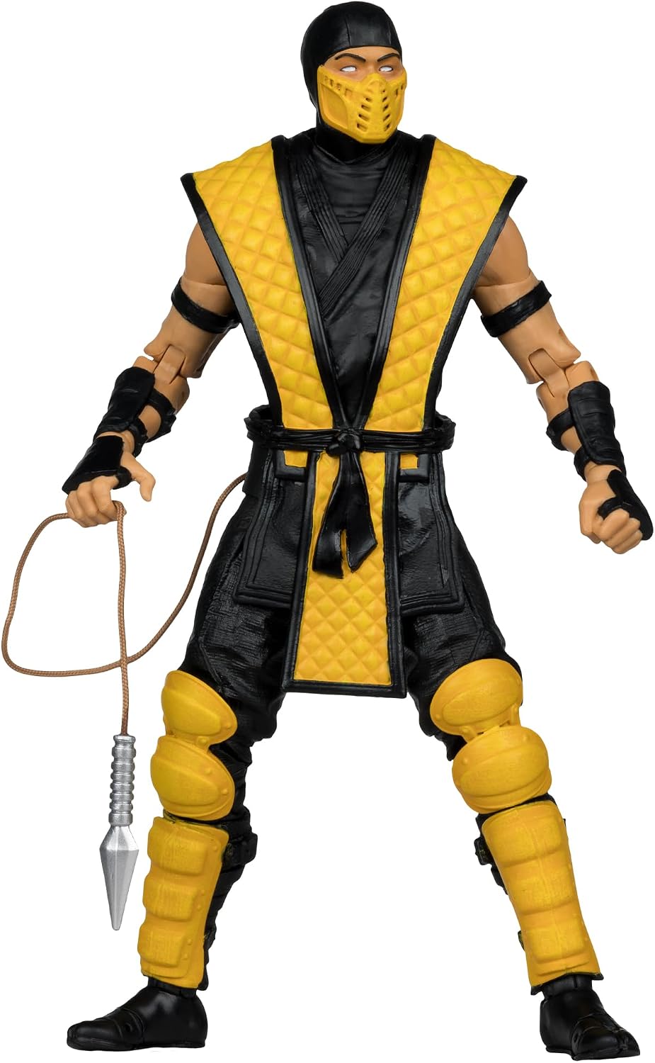 McFarlane Toys- Mortal Kombat Klassic Scorpion 7in Action Figure | Mortal Kombat Klassic 7 Inch Action Figure Wave 1 - Scorpion
