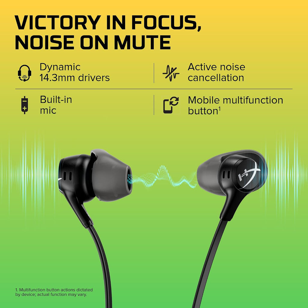 HyperX Cloud Earbuds II Wired Gaming Earbuds – 2 Colors