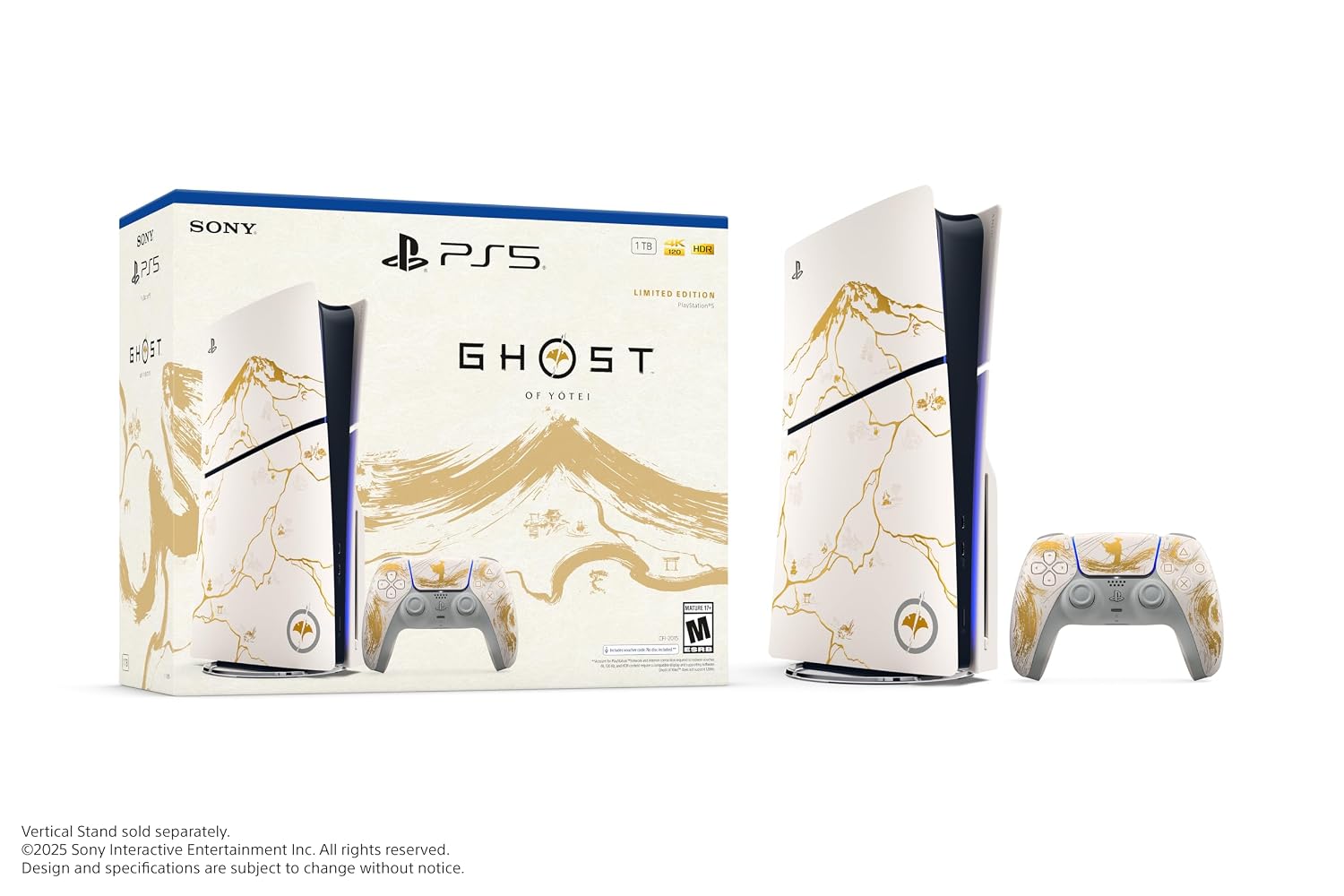 PlayStation 5 – Ghost of Yōtei Gold Limited Edition Bundle