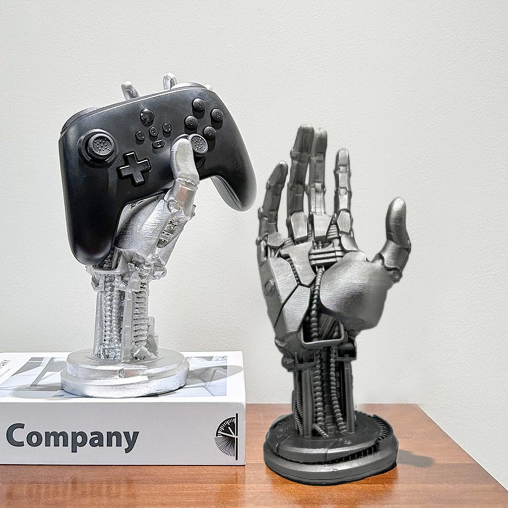 Game Controller Stand Holder for PS4 PS5 Xbox Switch Pro Headset Desk Stand Display Holder Mechanical Hand Gaming Accessories Desk Decor Figure (Black) - Flex Gamingproduct_type