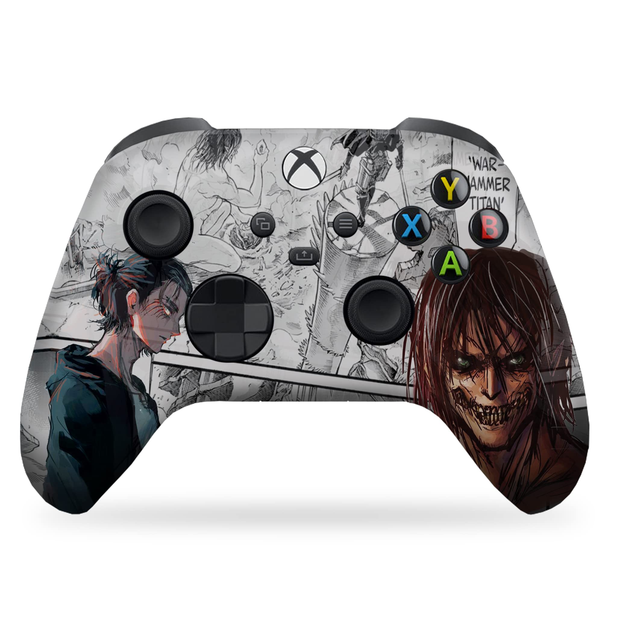 DreamController Go-Ku Custom X-box Controller Wireless compatible with X-box One/Series X/S Proudly Customized in USA with Permanent HYDRO-DIP Printing (NOT JUST A SKIN) - Flex Gamingproduct_type
