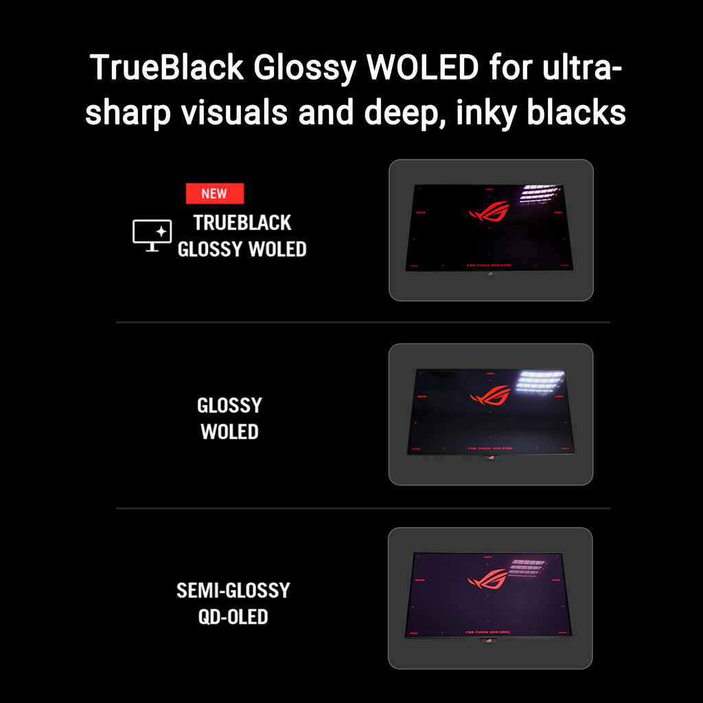 ASUS ROG Swift OLED Gaming Monitor – 4 Styles