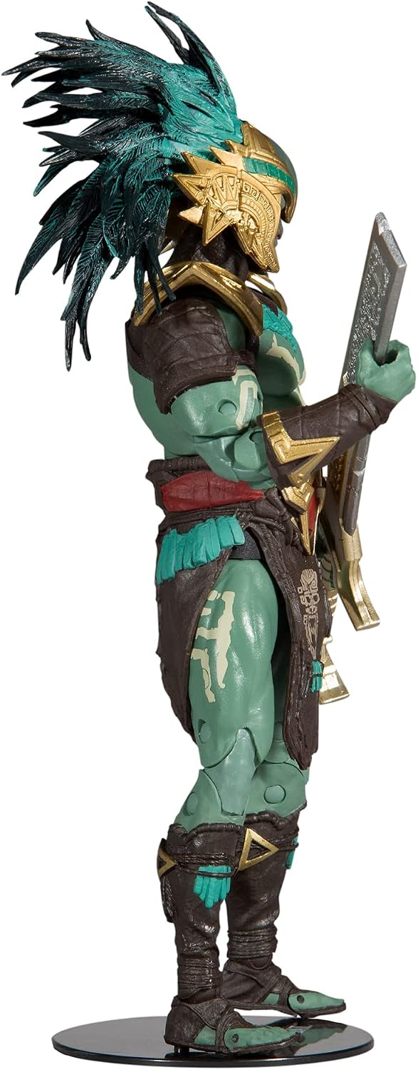 McFarlane Toys Mortal Kombat Kotal Kahn 7" Action Figure with Accessories | Mortal Kombat 7 Inch Action Figure Wave 7 - Kotal Kahn