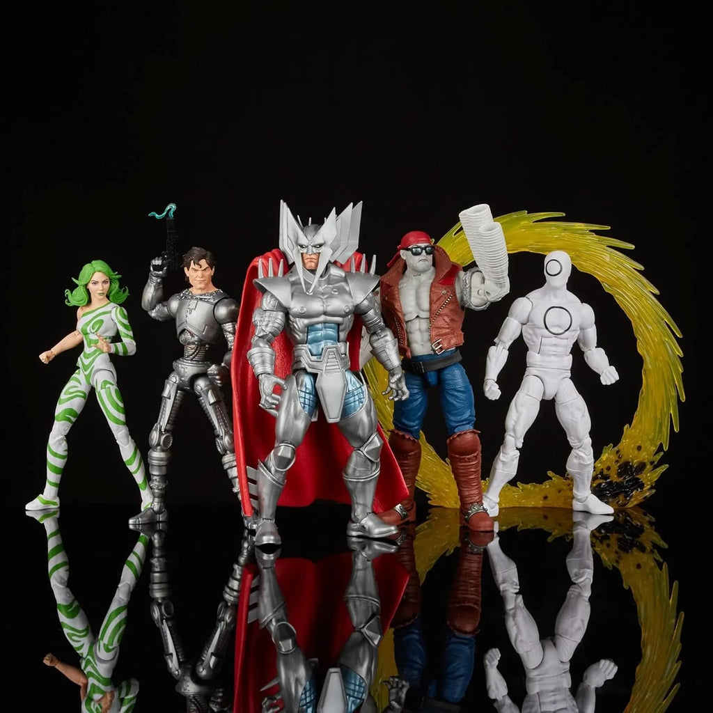 Marvel Hasbro Legends Series: X-Men Villains, 60th Anniversary Action Figure Set, 6 inch Action Figures,Multicolor | Marvel Legends X-Men 6 Inch Action Figure Box Set - X-Men Villains Pack