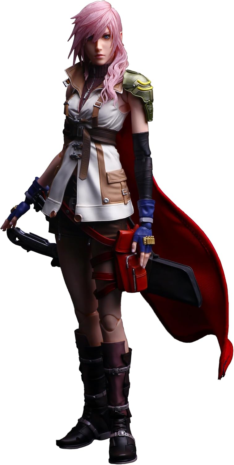 Final Fantasy XIII PLAY ARTS True Lightning PVC Pre-painted Action Figure