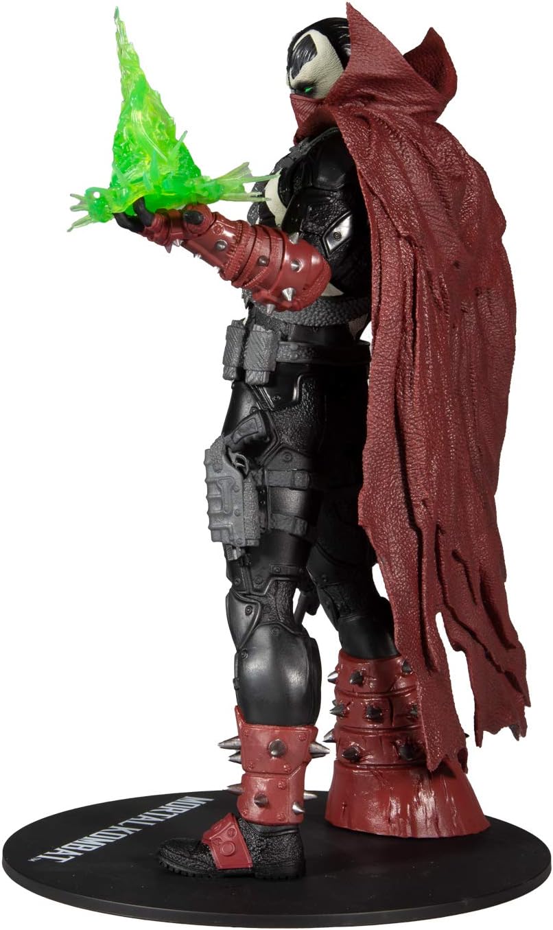 McFarlane Toys Mortal Kombat Commando Spawn Dark Ages Skin 12" Deluxe Figure | Mortal Kombat 12 Inch Static Figure Deluxe - Commando Spawn