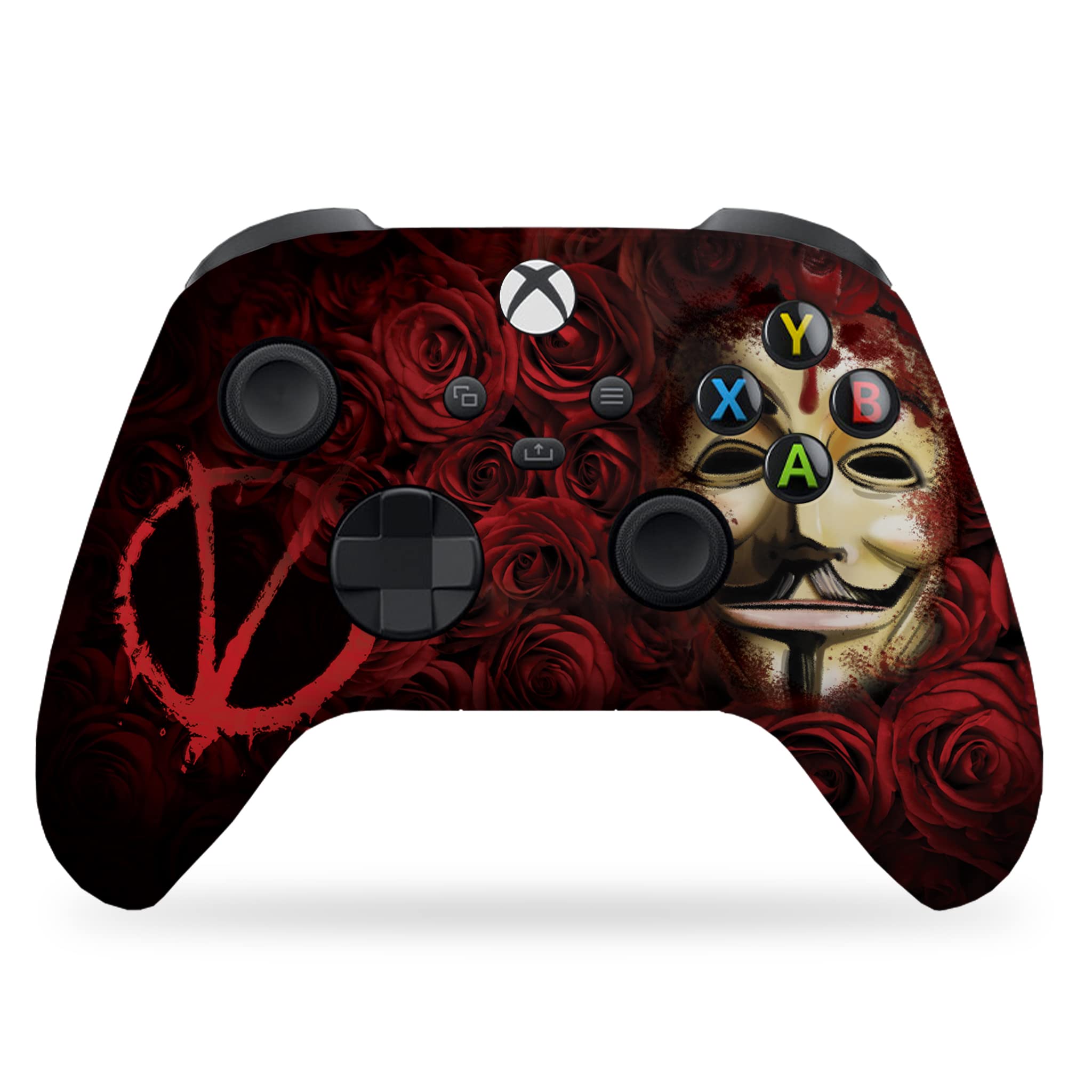 DreamController Go-Ku Custom X-box Controller Wireless compatible with X-box One/Series X/S Proudly Customized in USA with Permanent HYDRO-DIP Printing (NOT JUST A SKIN) - Flex Gamingproduct_type
