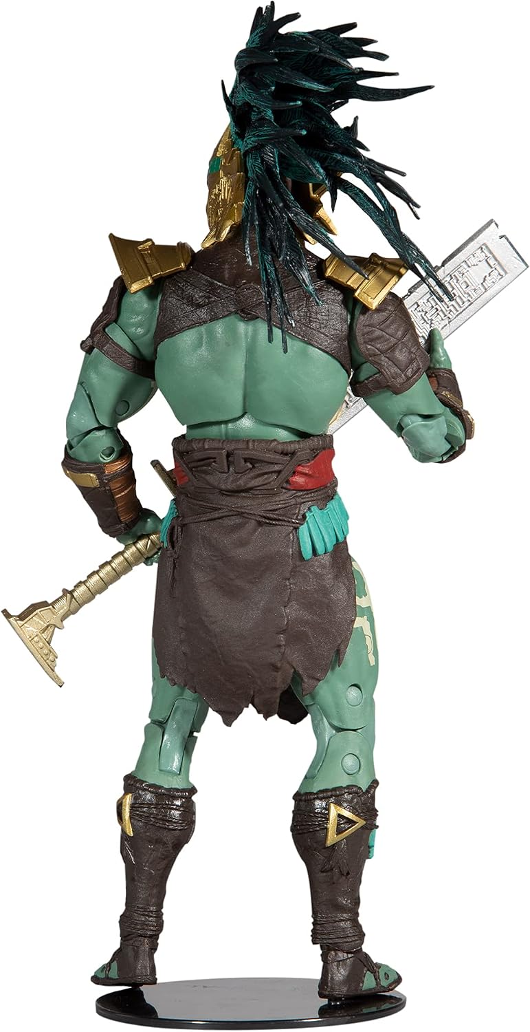 McFarlane Toys Mortal Kombat Kotal Kahn 7" Action Figure with Accessories | Mortal Kombat 7 Inch Action Figure Wave 7 - Kotal Kahn
