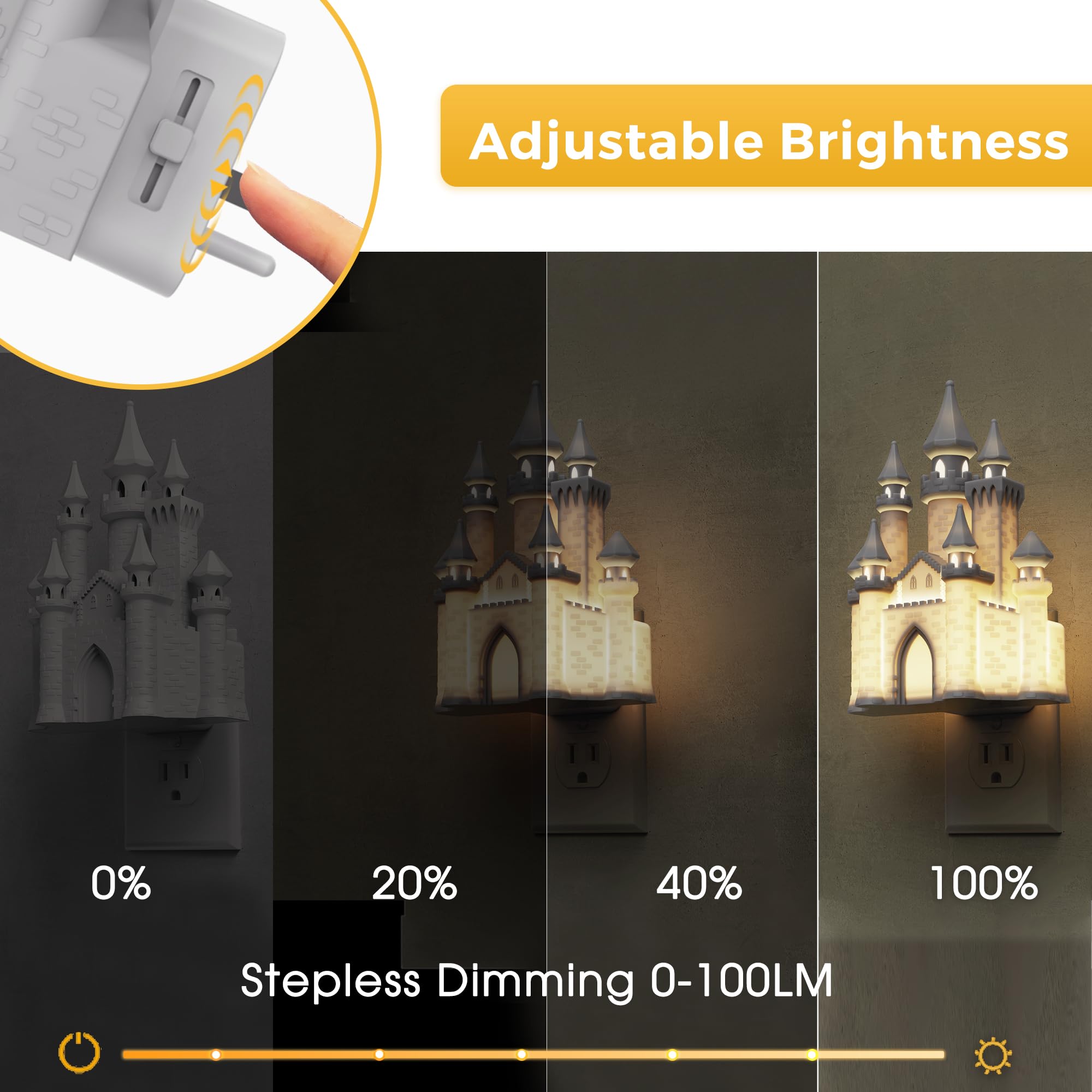 L LOHAS LED Plug-In Night Light – 11 Designs & 2 Sizes