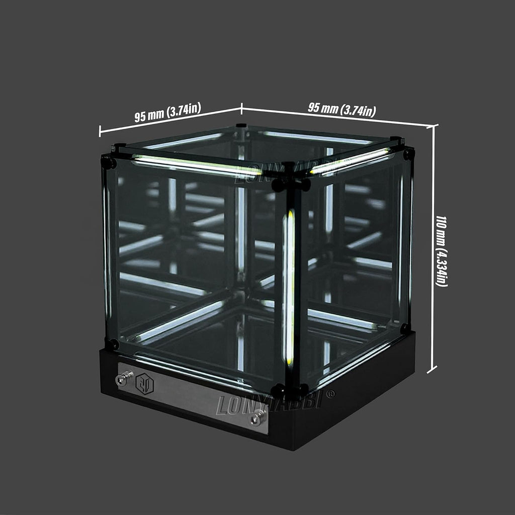LONYIABBI 4D Mirror Cube Lamp – 2 Colors