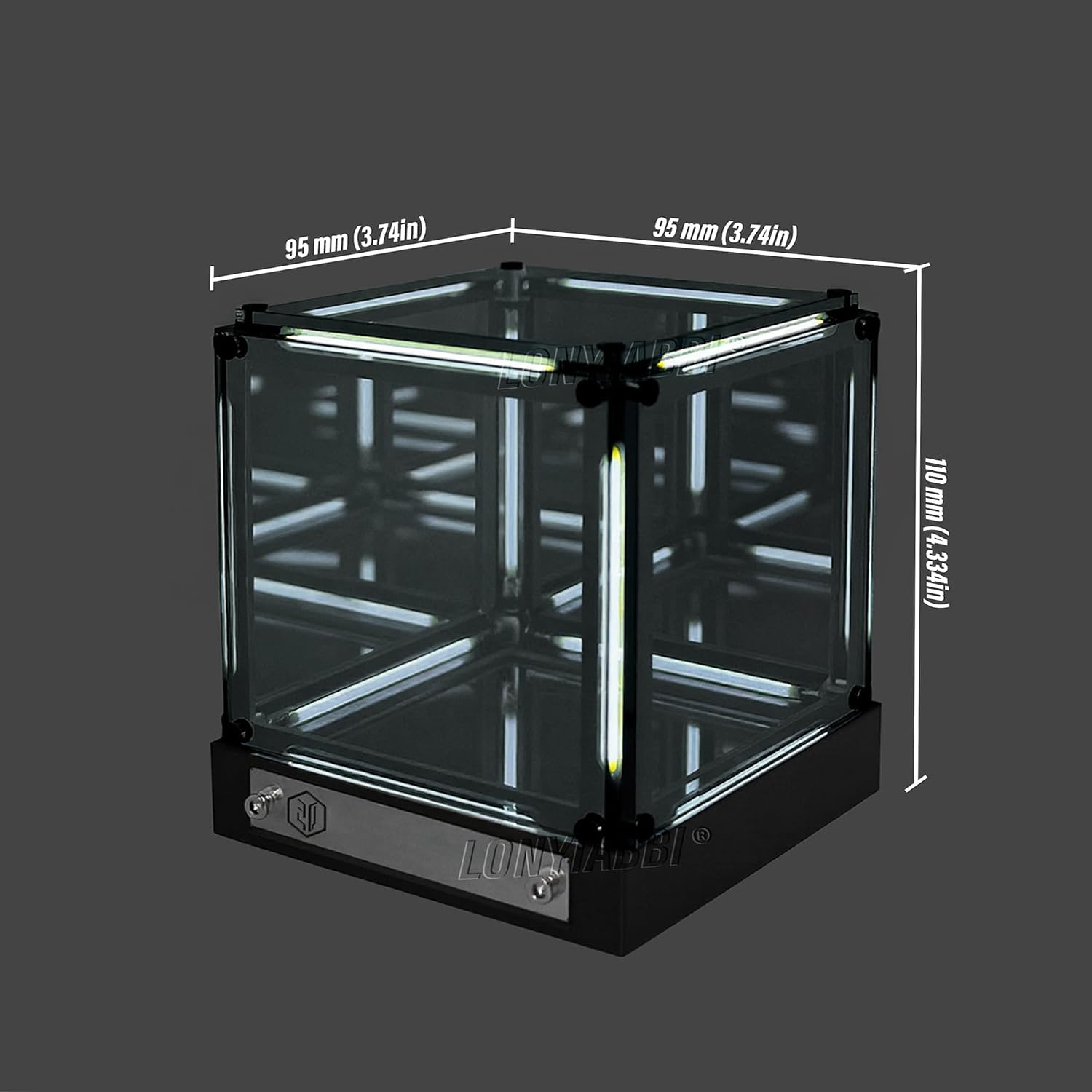 LONYIABBI 4D Mirror Cube Lamp – 2 Colors