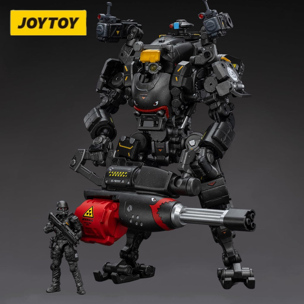 JOYTOY Action Figures 1/25 God of War 86-II Assault Anime Soldier Figure and Mecha PVC DIY Robot Collectible Military Model Collection