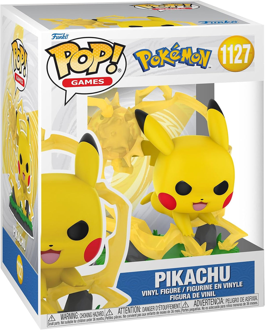 Funko Pop! Premium: Pokemon - Pikachu - Collectable Vinyl Figure - Gift Idea - Official Merchandise - Toys for Kids & Adults - Video Games Fans - Model Figure for Collectors and Display