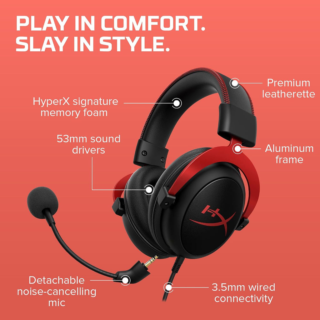 HyperX Cloud II Gaming Headset – Wired & Wireless