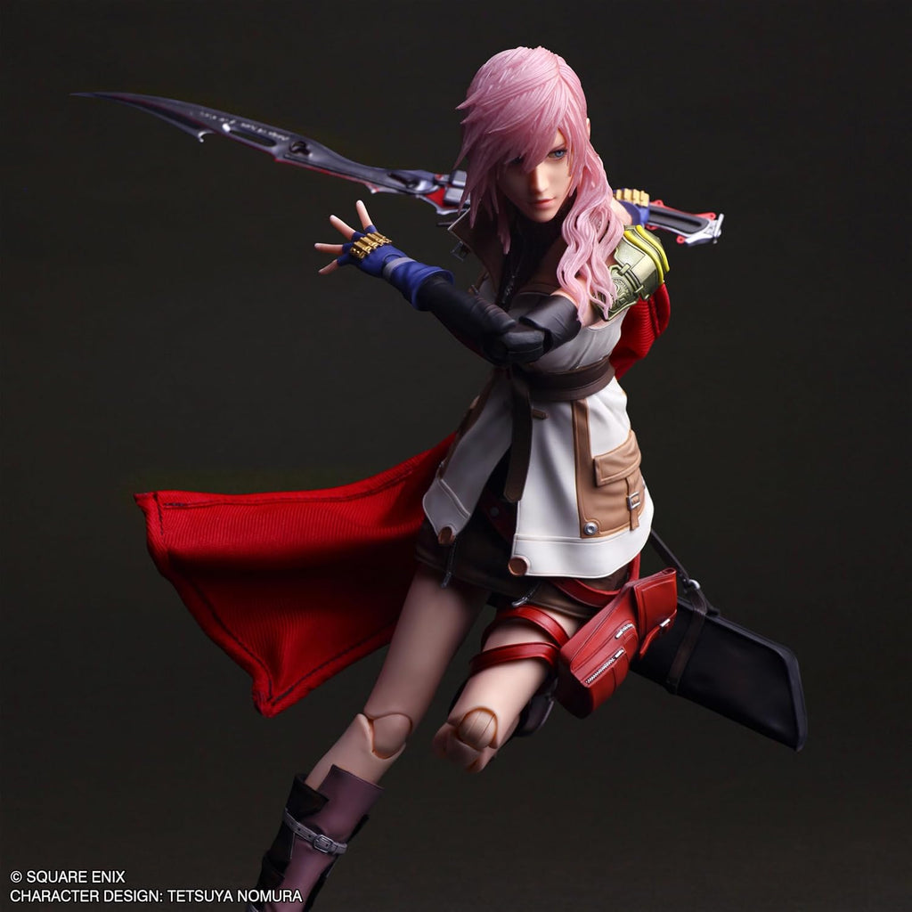 Final Fantasy XIII PLAY ARTS True Lightning PVC Pre-painted Action Figure