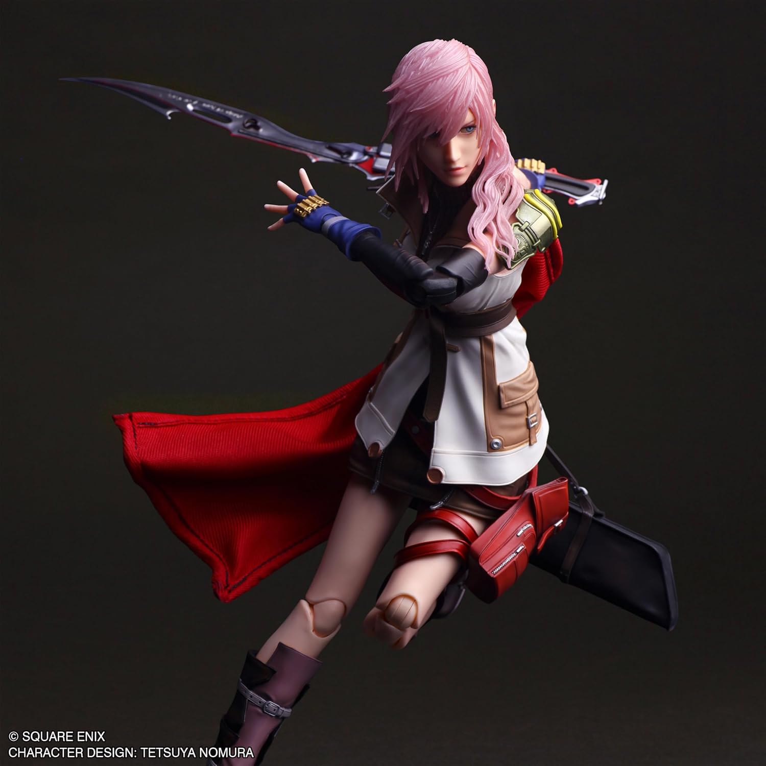 Final Fantasy XIII PLAY ARTS True Lightning PVC Pre-painted Action Figure