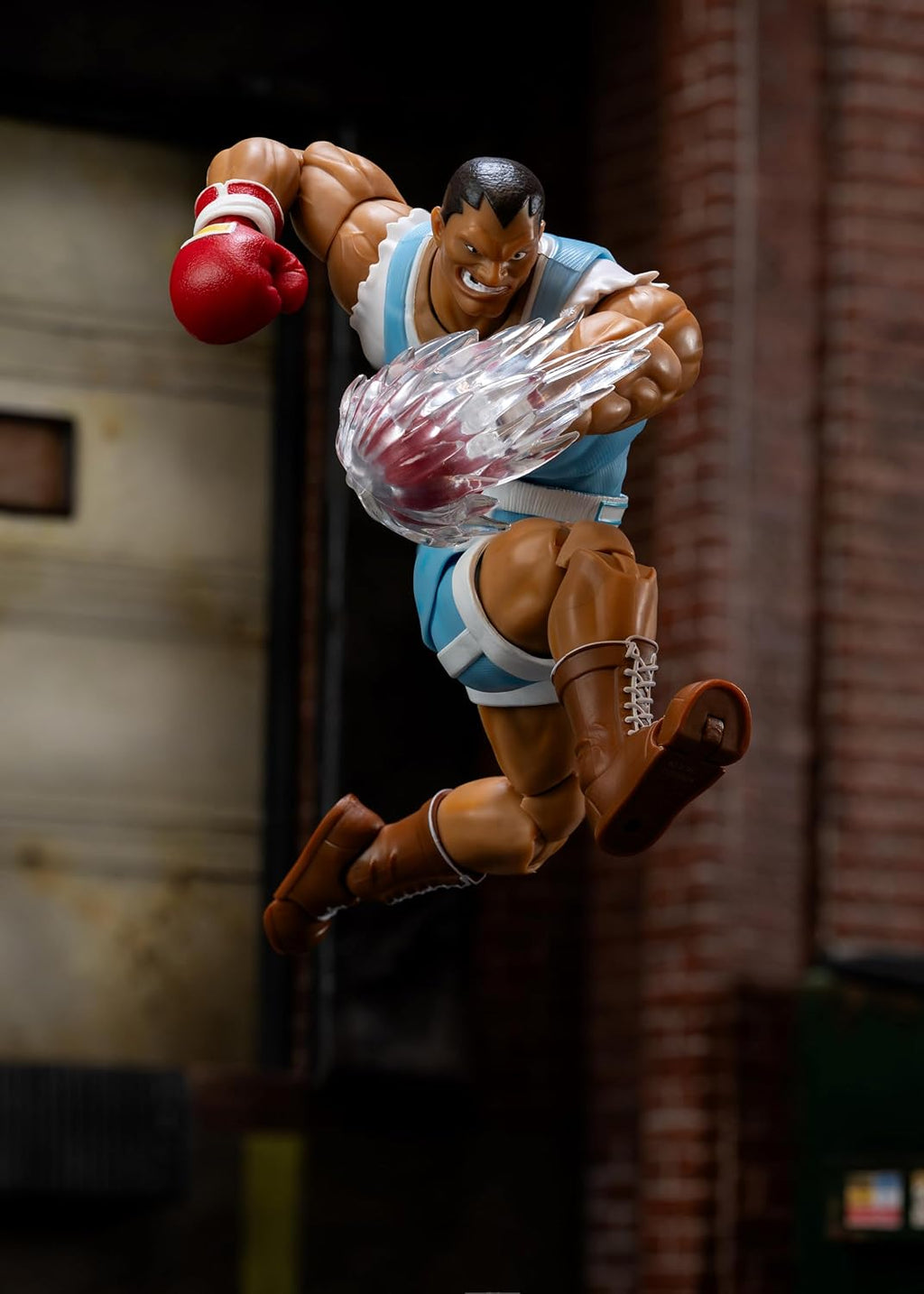 Jada Toys Street Fighter II Balrog Action Figure 1:12 Deluxe Scale 6" Tall, Fully Articulated, Collector Packaging | Street Fighter 2 The Final Challengers 6 Inch Action Figure Deluxe - Balrog