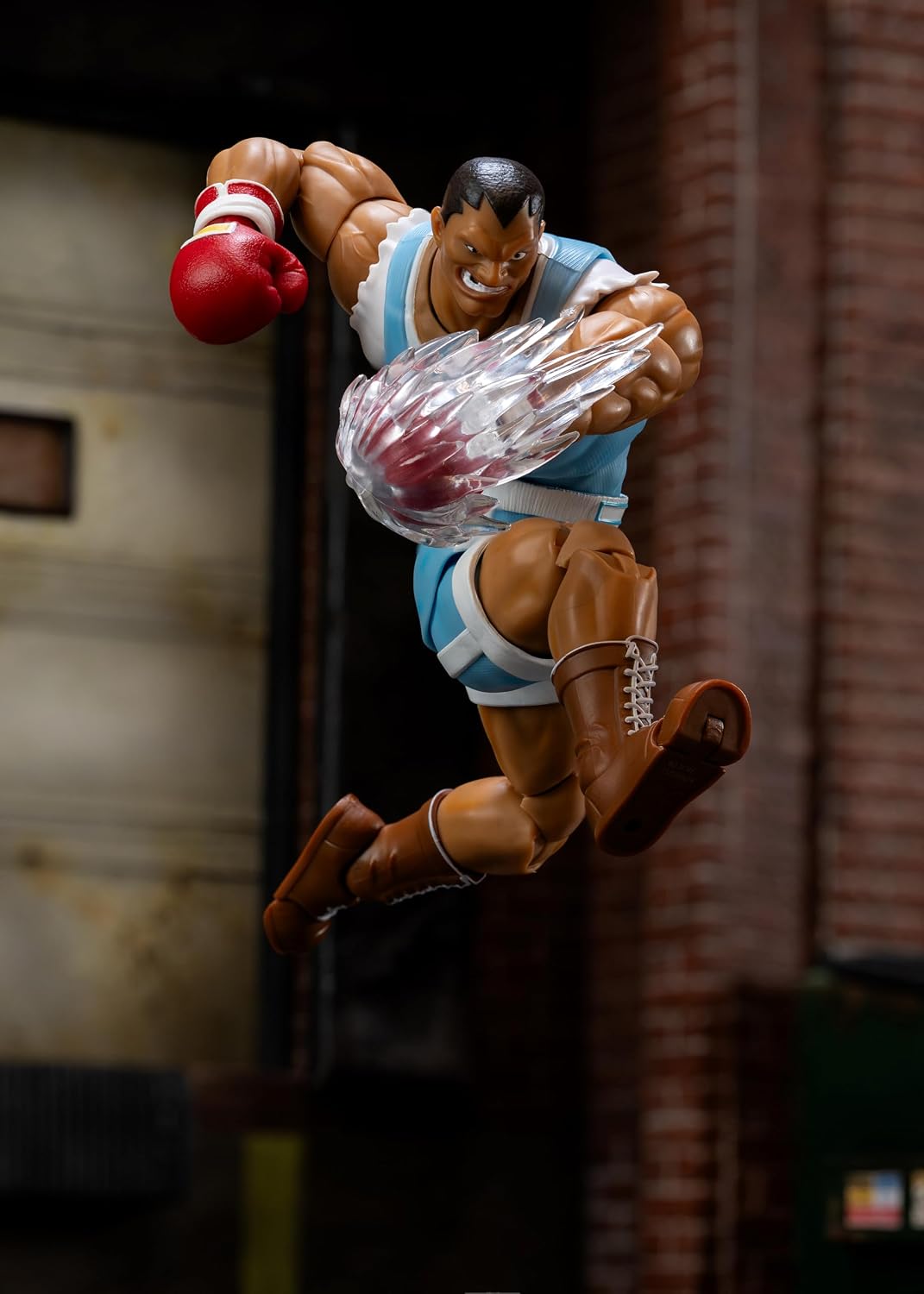 Jada Toys Street Fighter II Balrog Action Figure 1:12 Deluxe Scale 6" Tall, Fully Articulated, Collector Packaging | Street Fighter 2 The Final Challengers 6 Inch Action Figure Deluxe - Balrog