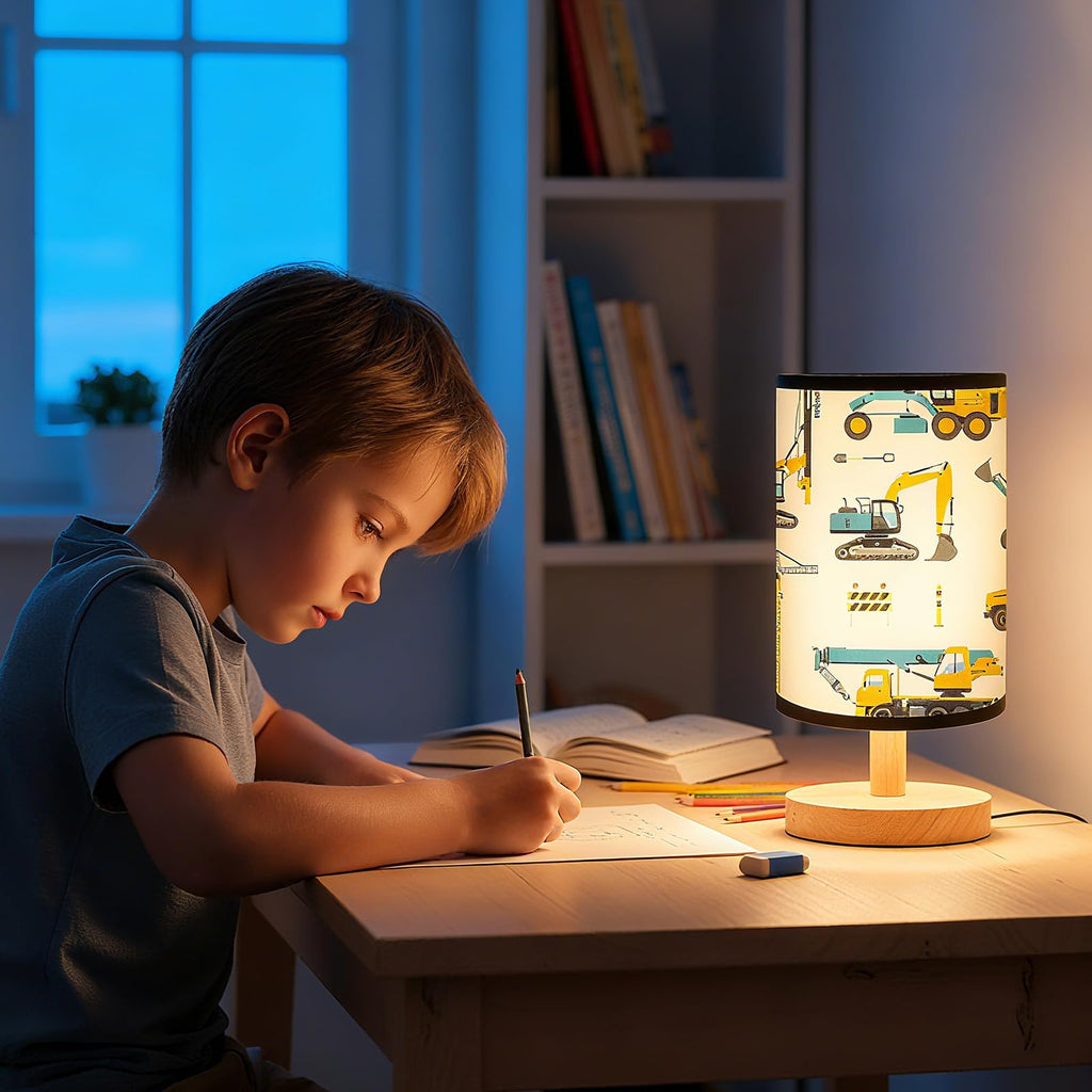 Glooglitter Linen Bedside Lamp – 21 Styles