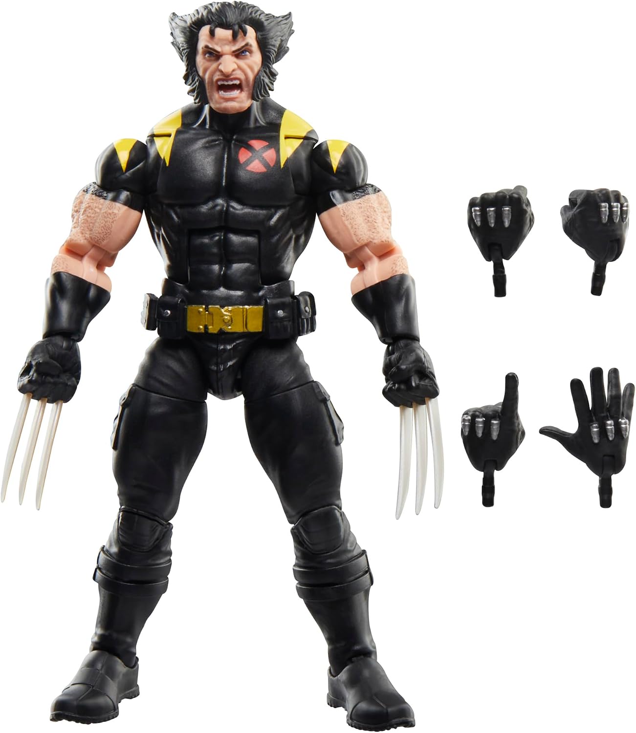Marvel Legends Series Wolverine, X-Men Comics Collectible 6-Inch Scale Action Figure | Marvel Legends X-Men 6 Inch Action Figure BAF Nemesis - Xtreme Wolverine