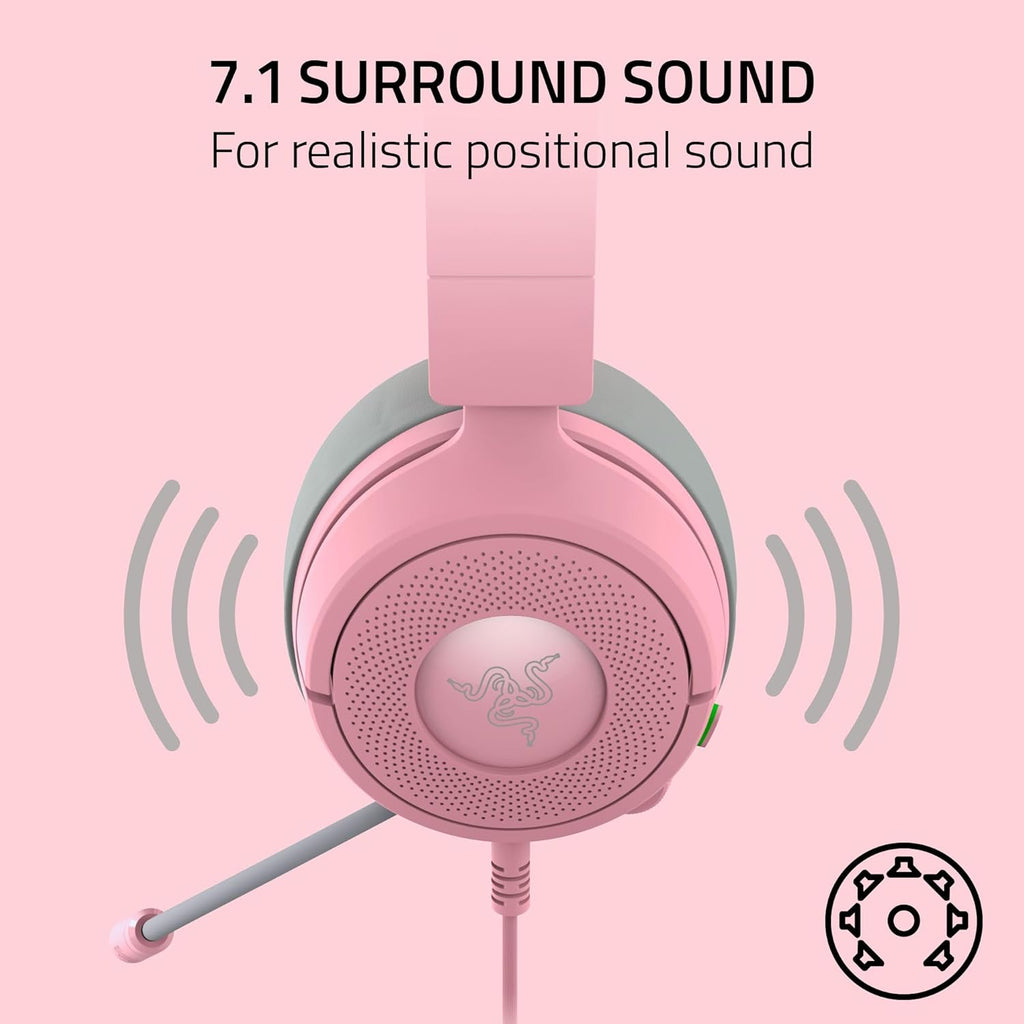 Razer Kraken Kitty V3 X Wired Gaming Headset – 3 Colors