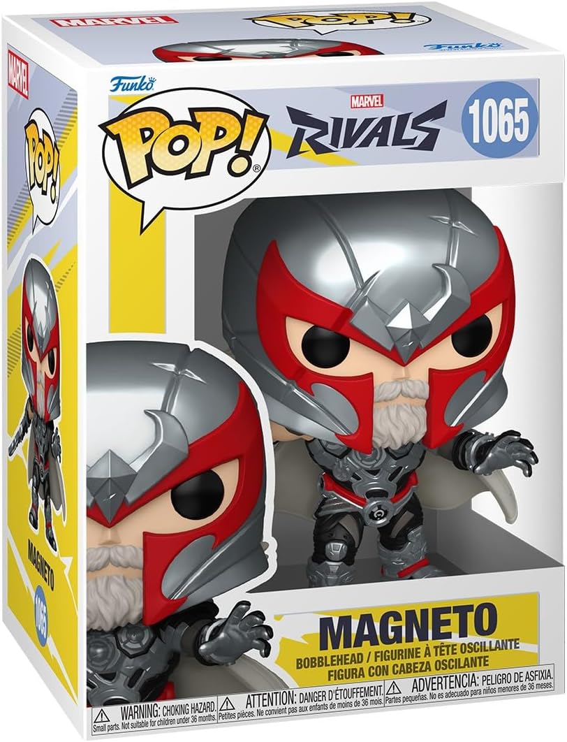 Funko POP! Games Marvel Rivals – Magneto Vinyl Figure