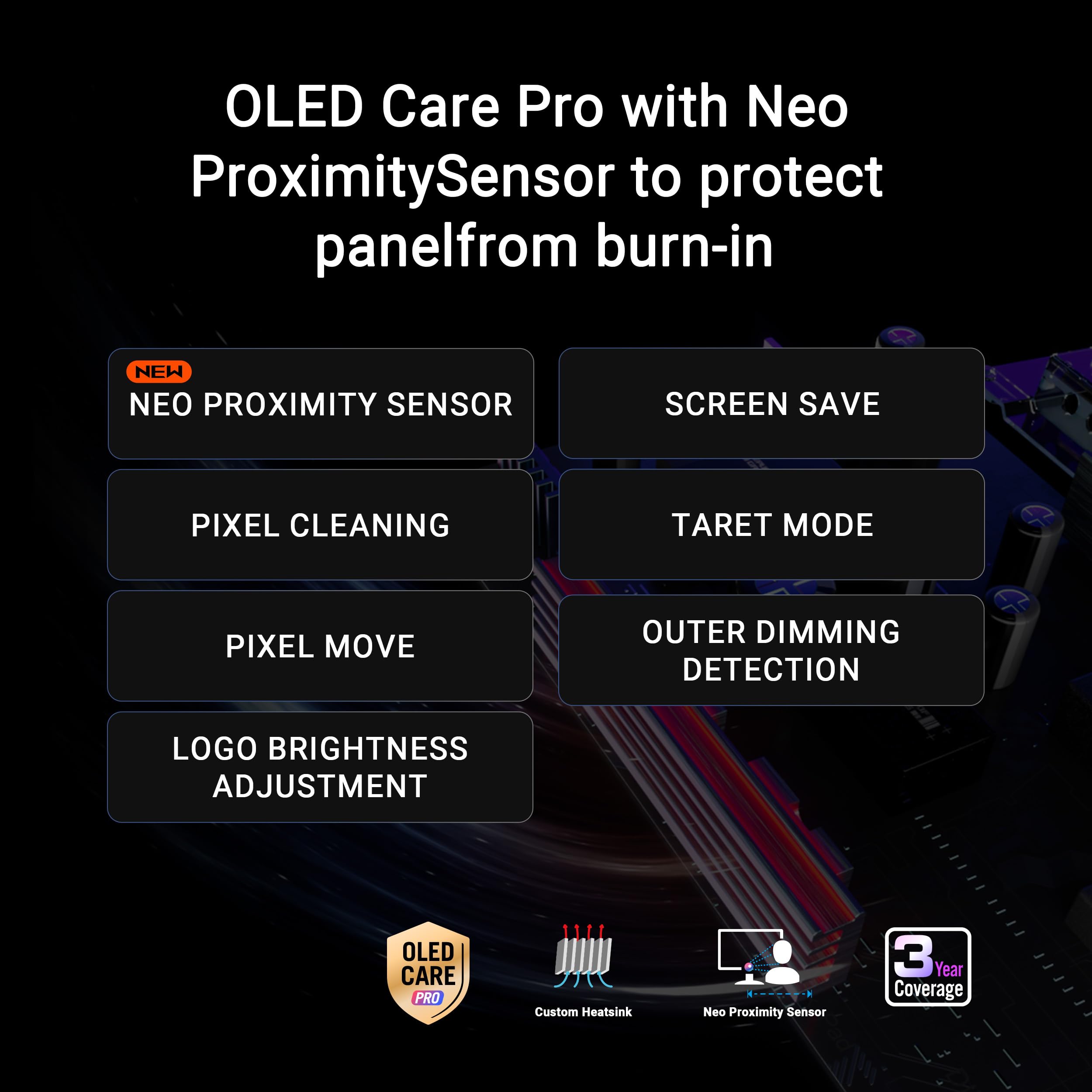 ASUS ROG Swift OLED Gaming Monitor – 4 Styles