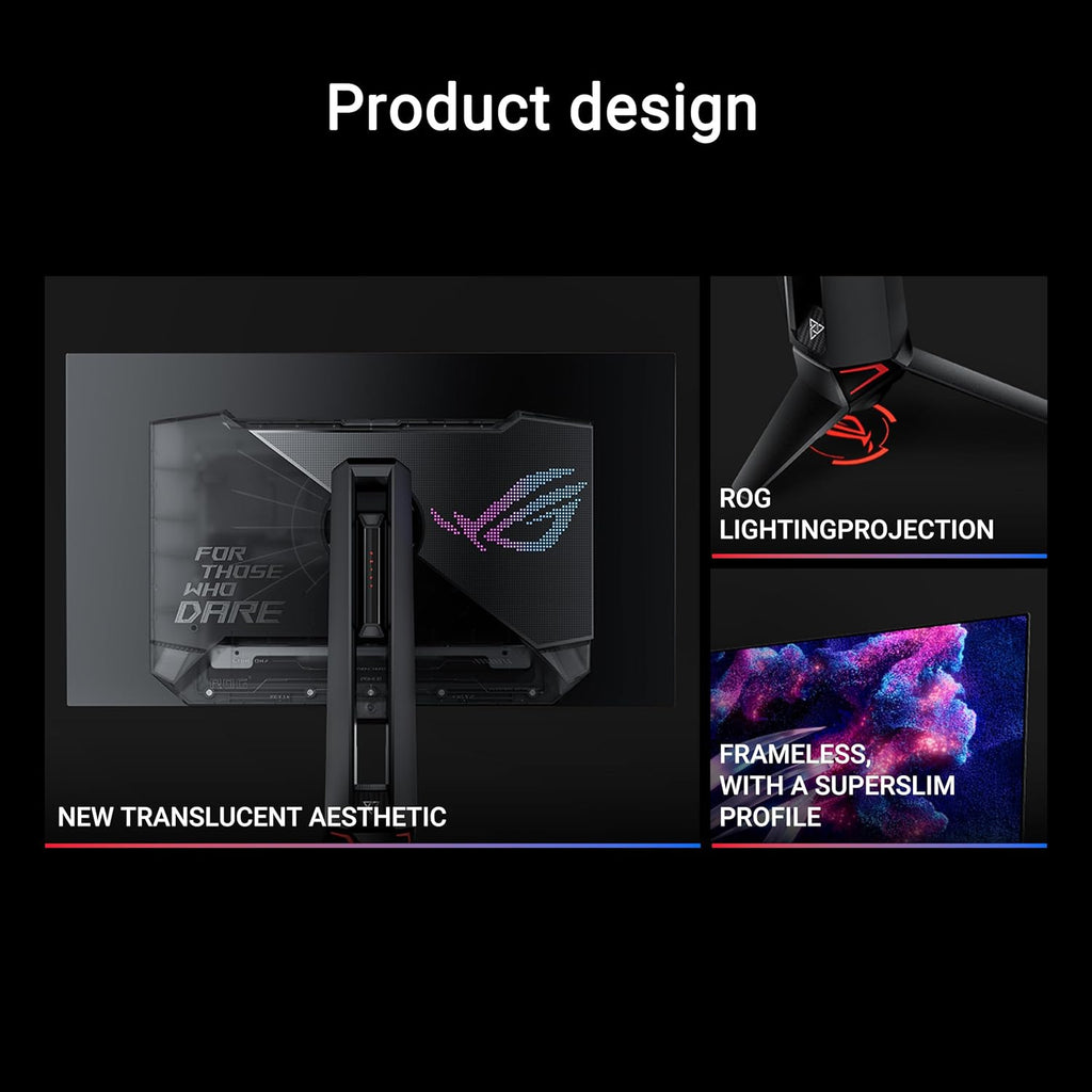 ASUS ROG Swift OLED Gaming Monitor – 4 Styles