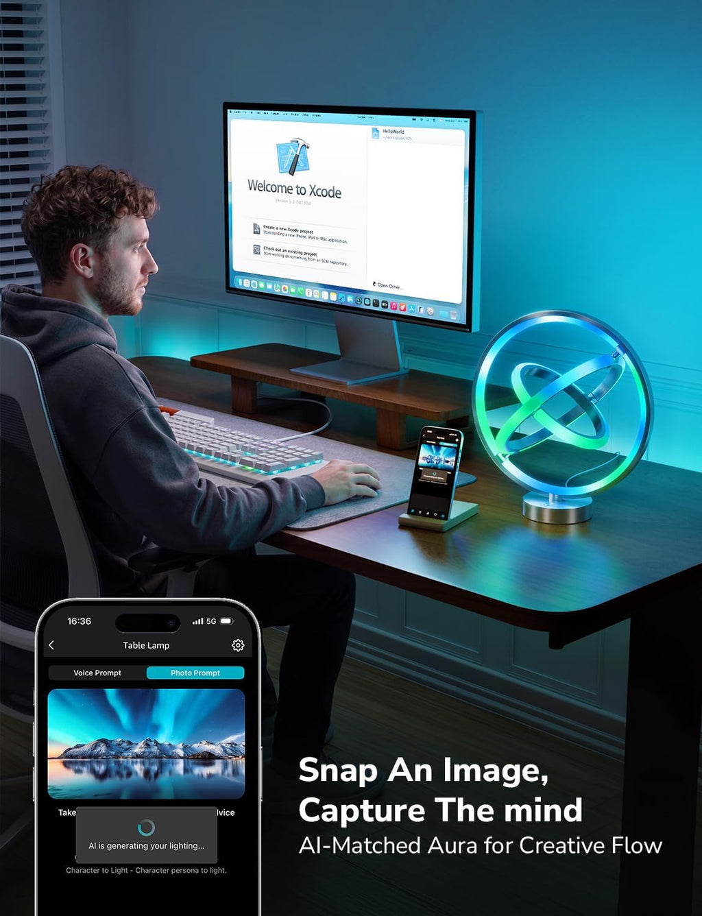 Lepro TB1 AI Smart Table Lamp – 2 Styles