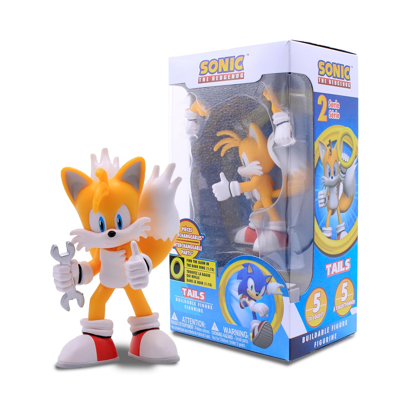 Sonic the Hedgehog Action Figure – 4" Articulated Collectible with Interchangeable Arms & Accessories - Flex Gamingproduct_type
