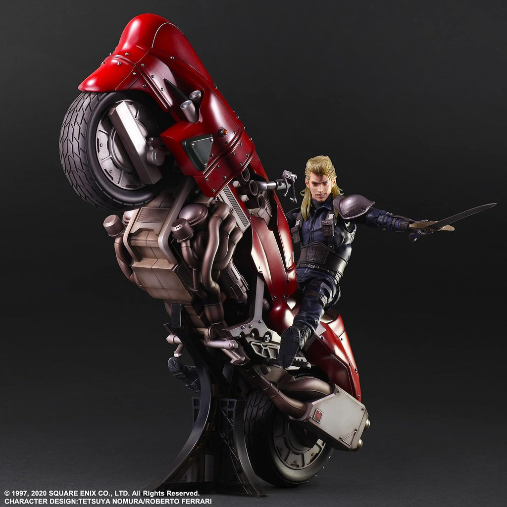 Square Enix Final Fantasy VII Remake - Roche & Moto - Play Arts Kai Fig. et Véhi.