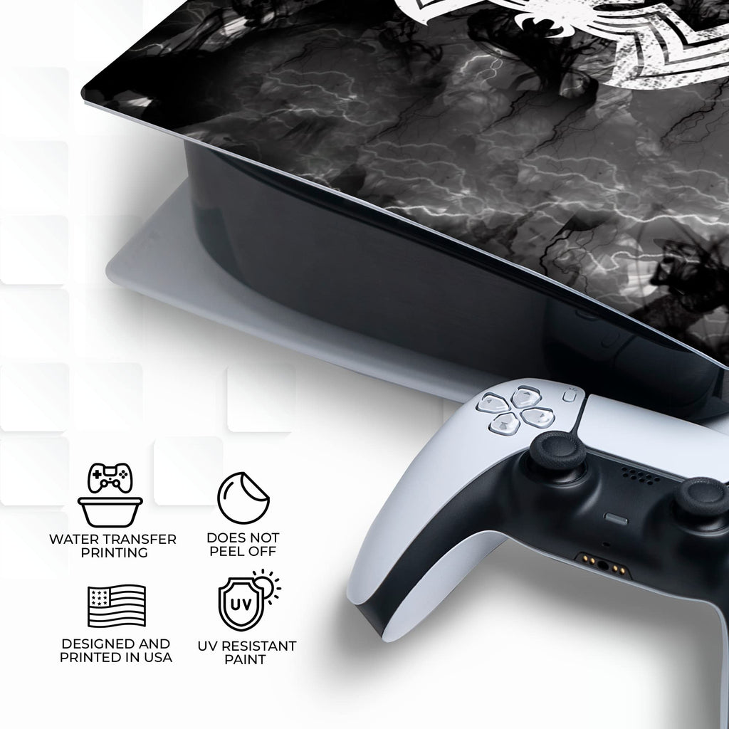 BCB Controllers Custom Console Face Plate Compatible with PS_5 Console | Console Cover for Play_Station 5 | Proudly Customized in USA with Permanent Hydro-DIP Printing (NOT JUST A Skin) - Flex Gamingproduct_type
