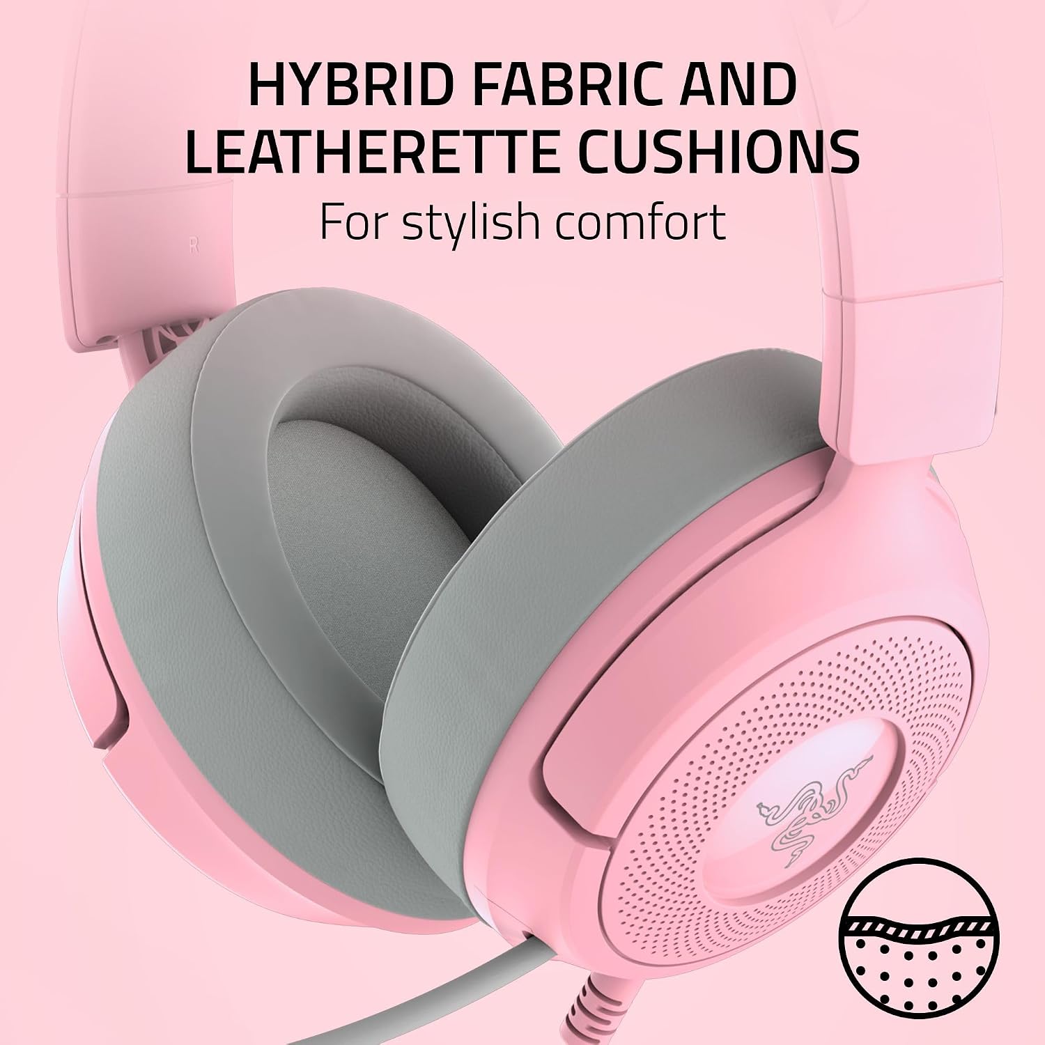 Razer Kraken Kitty V3 X Wired Gaming Headset – 3 Colors