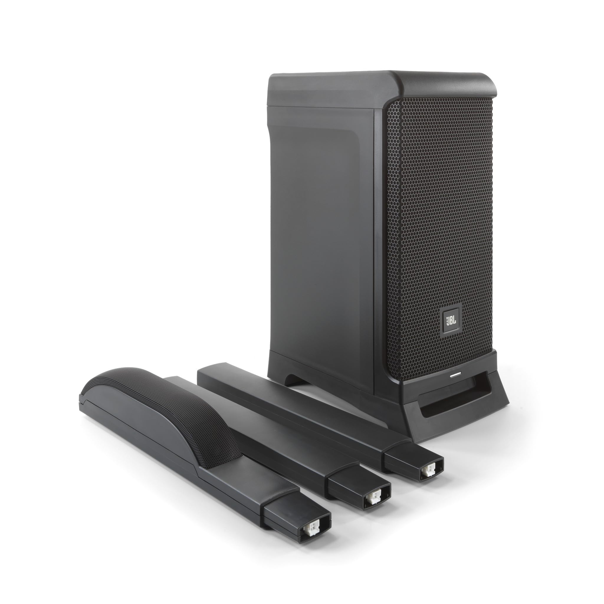 JBL Professional EON ONE Compact Ultra-Portable Battery Powered Wireless PA Speaker System with Bluetooth, Professional 4-Channel Mixer, and Lexicon Effects. Black