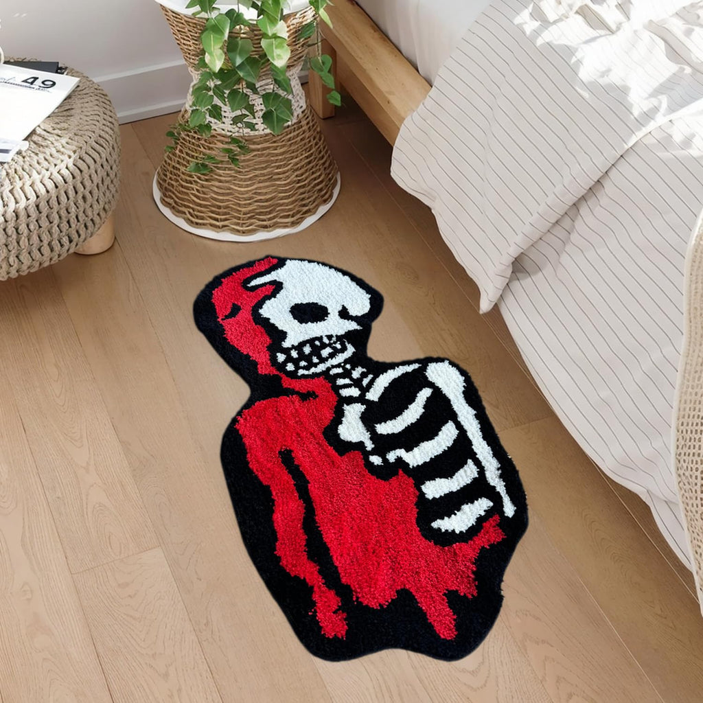 Graduation Bear Rug - Hypebeast Room Decor, Ultra-Soft Hypebeast Rugs with TPR Non-Slip Backing, Trendy Cloud-Like Plush Cute Carpet, Cool Rugs for Bedroom & Man Cave (28"x28") - Flex Gamingproduct_type